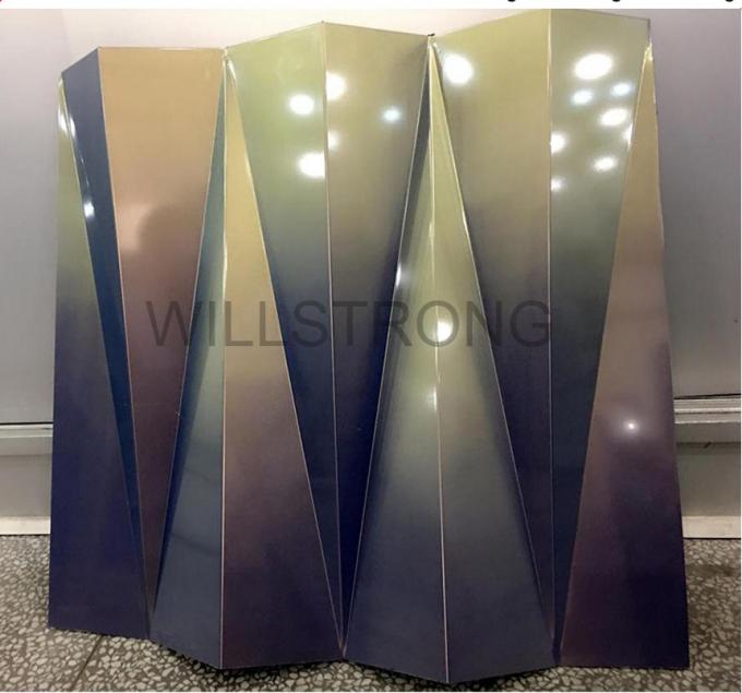 Panneaux composés en aluminium en métal de fluorure de polyvinylidène, panneaux insonorisants