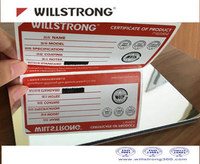 Métal ondulé de anodisation de panneau composé en aluminium de façade de traitement fournisseur